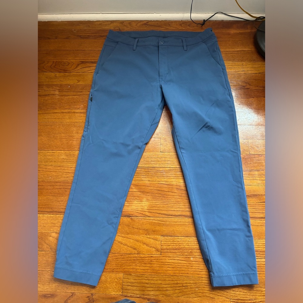BYLT Everyday Jogger Pants Mens 38 Blue Slim Fit Performance Stretch Joggers